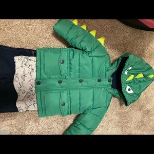 3-piece Dinosaur jacket set